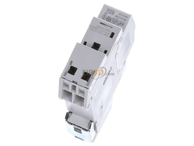 Top rear view Hager ESC227 Installation contactor 230VAC 1 NO/ 1 NC 
