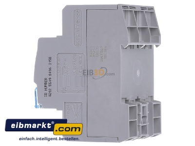 Ansicht rechts Hager ESC263S Schtz brummfrei63A 2S 230V 