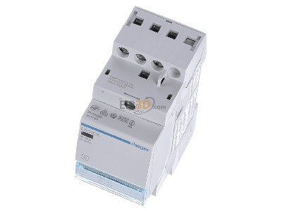 Ansicht oben vorne Hager ESC325 Schtz 25A 3S 230V 