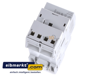 Top rear view Hager ESC425 Installation contactor 230VAC 4 NO/ 0 NC 
