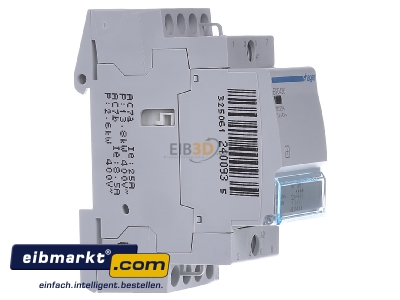 View on the left Hager ESC426 Installation contactor 230VAC 0 NO/ 4 NC - 
