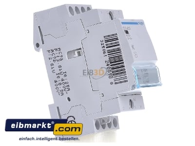View on the left Hager ESC426S Installation contactor 230VAC 0 NO/ 4 NC - 
