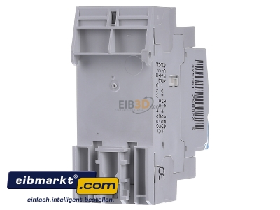 Back view Hager ESC428S Installation contactor 230VAC 3 NO/ 1 NC
