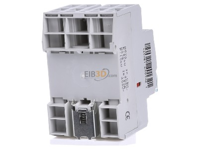 Back view Hager ESC463 Installation contactor 230VAC 4 NO/ 0 NC 
