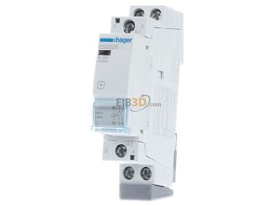 Frontansicht Hager ESD225 Schtz 25A 2S 24V 