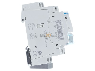 View on the left Hager ESD225 Installation contactor 2 NO/ 0 NC 
