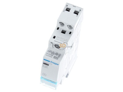 Ansicht oben vorne Hager ESD225 Schtz 25A 2S 24V 