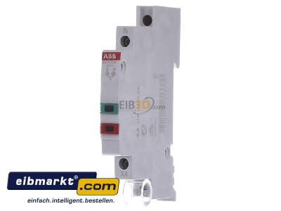 Front view ABB Stotz S&J E219-2CD Indicator light for distribution board
