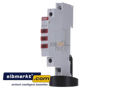 Front view ABB Stotz S&J E219-3C Indicator light for distribution board - 
