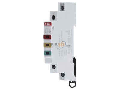 Frontansicht ABB E219-3CDE Leuchtmelder rt/ge/gn 415/230VAC 