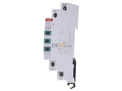 Front view ABB E219-3D Indicator light for distribution board 
