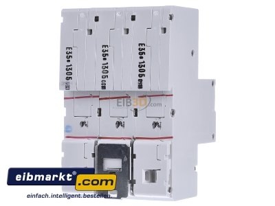 Back view ABB Stotz S&J S751/3DR-E35 Selective mains circuit breaker 3-p 35A 
