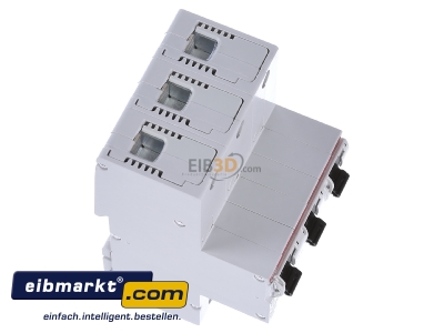 View top left ABB Stotz S&J S751/3DR-E35 Selective mains circuit breaker 3-p 35A 
