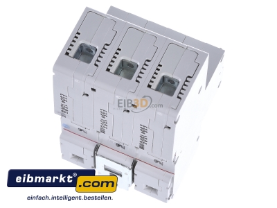 Top rear view ABB Stotz S&J S751/3DR-E35 Selective mains circuit breaker 3-p 35A 
