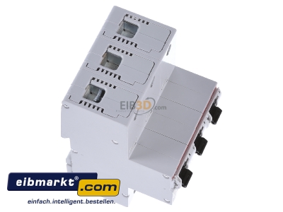 View top left ABB Stotz S&J S751/3DR-E40 Selective mains circuit breaker 3-p 40A 
