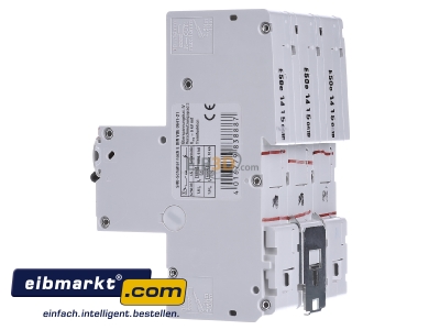 View on the right ABB Stotz S&J S751/3DR-E50 Selective mains circuit breaker 3-p 50A 
