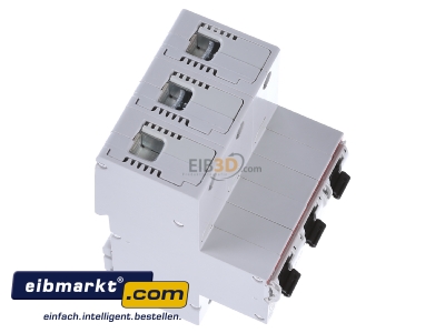 View top left ABB Stotz S&J S751/3DR-E50 Selective mains circuit breaker 3-p 50A 
