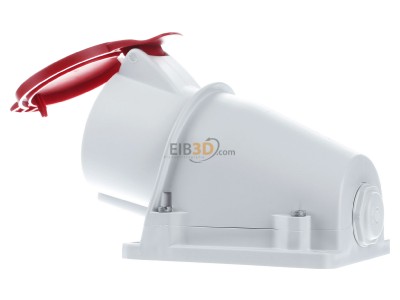 View on the right Schneider Electric PKF32W435 Wall-mounted CEE-socket CEE-Socket 32A 
