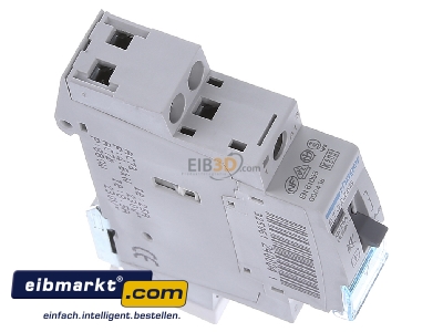 View top left Hager ETC225S Installation contactor 2 NO/ 0 NC 
