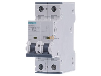 Frontansicht Siemens 5SY4504-7 Leitungschutzschalter 230V 10kA C 4A 