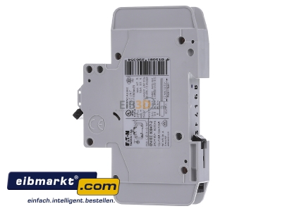 View on the right Eaton (Moeller) FAZ-B16/1-NA Miniature circuit breaker 1-p B16A
