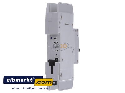 Back view Eaton (Moeller) FAZ-B16/1-NA Miniature circuit breaker 1-p B16A
