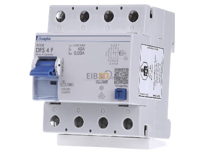 Front view Doepke DFS4 040-4/0,03-F Residual current breaker 4-p 40/0,03A 
