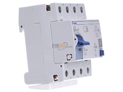 View on the left Doepke DFS4 040-4/0,03-F Residual current breaker 4-p 40/0,03A 
