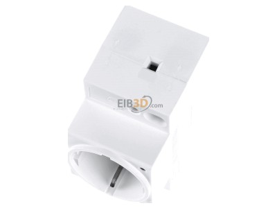 View up front Schneider Electric A9A15035 Socket outlet for distribution board 
