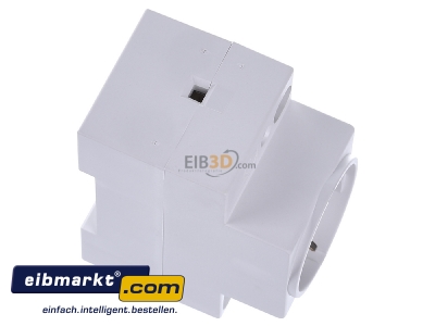 View top left Schneider Electric A9A15310 Socket outlet for distribution board
