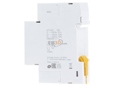 Ansicht rechts Schneider Electric A9C15031 Vorwahlhochleistungsschtz 20A CT+1S 