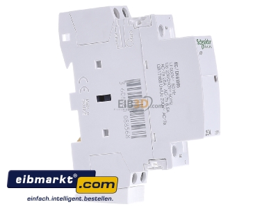 Ansicht links Schneider Electric A9C20731 Installationsschtz 1S 25A 230-240VAC 