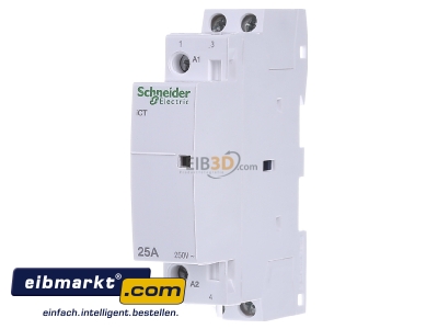 Front view Schneider Electric A9C20732 Installation contactor 230...240VAC - 
