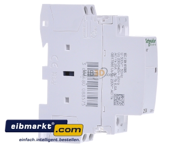View on the left Schneider Electric A9C20732 Installation contactor 230...240VAC - 
