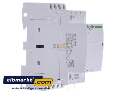 View on the left Schneider Electric A9C20837 Installation contactor 220...240VAC
