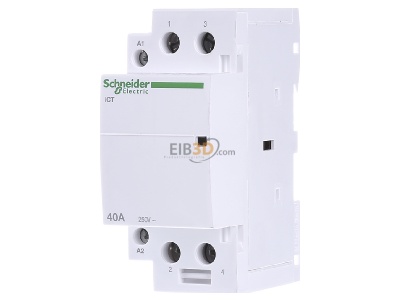 Front view Schneider Electric A9C20842 Installation contactor 220...240VAC 
