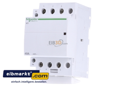Frontansicht Schneider Electric A9C20843 Installationsschtz 3S 40A 220-240VAC 