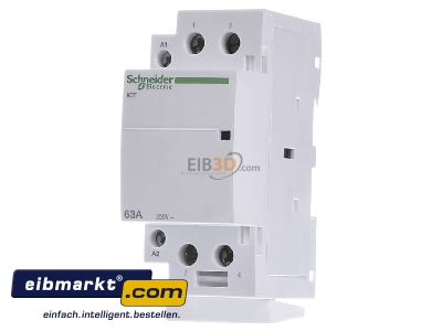Front view Schneider Electric A9C20862 Installation contactor 220...240VAC 
