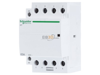 Front view Schneider Electric A9C20864 Installation contactor 220...240VAC 
