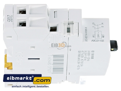 Ansicht oben links Schneider Electric A9C21132 Vorwahlschtz 2S 25A 24VAC 