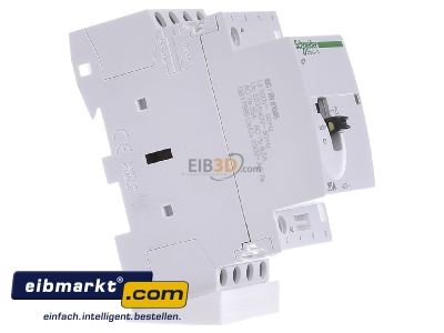 Ansicht links Schneider Electric A9C21834 Vorwahlschtz 4S 25A 220-240VAC 