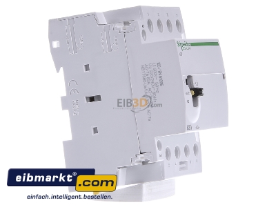 Ansicht links Schneider Electric A9C21864 Vorwahlschtz 4S 63A 220-240VAC 