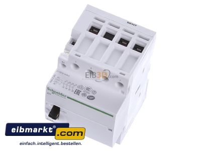 Ansicht oben vorne Schneider Electric A9C21864 Vorwahlschtz 4S 63A 220-240VAC 