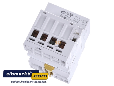Ansicht oben hinten Schneider Electric A9C21864 Vorwahlschtz 4S 63A 220-240VAC 