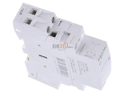 Ansicht oben links Schneider Electric A9C22011 Installationsrelais 1S 16A 12VAC 