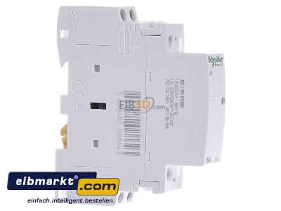 Ansicht links Schneider Electric A9C22711 Installationsrelais 1S 16A 230-240VAC 