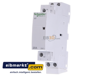 Frontansicht Schneider Electric A9C22722 Installationsschtz 2S 20A 230-240VAC 