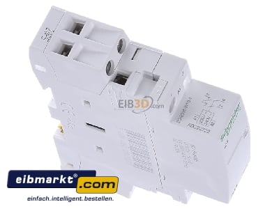 View top left Schneider Electric A9C22722 Installation contactor 230...240VAC
