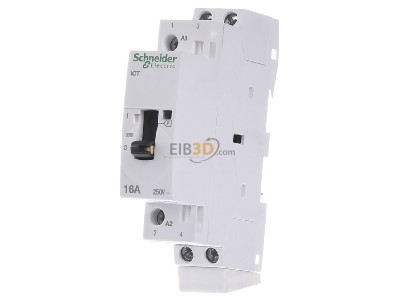 Front view Schneider Electric A9C23712 Installation relay 
