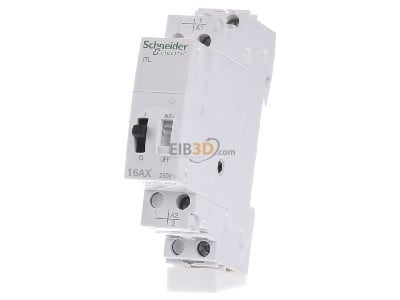 Frontansicht Schneider Electric A9C30111 Fernschalter ITL 1P 16A 24VAC 
